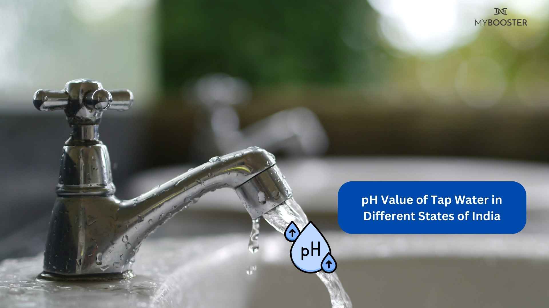 pH Value of Tap Water in Different States of India